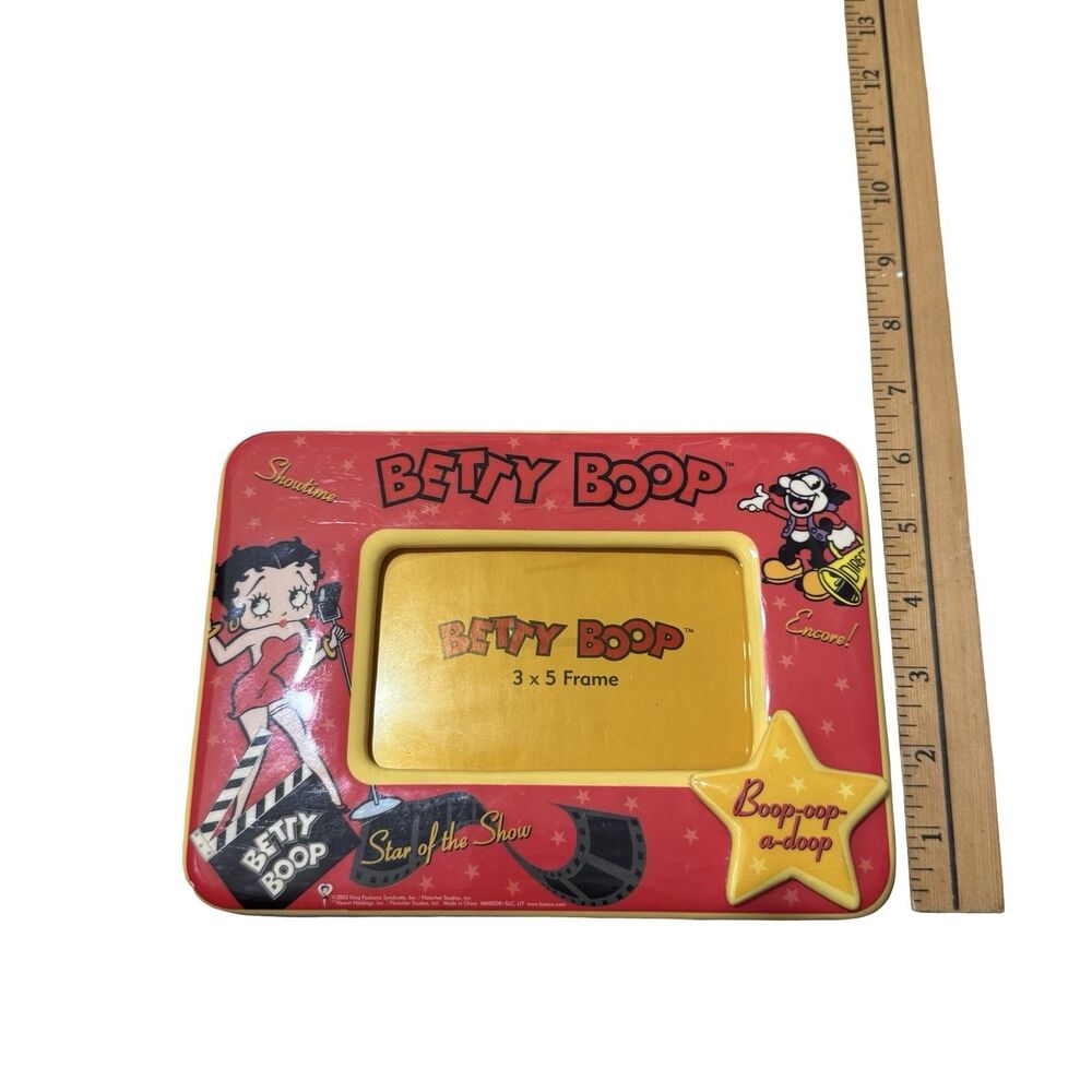 Betty Boop Showtime Picture Frame for 3 x 5 photo - Picture 5 of 6